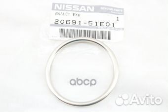 Прокладка глушителя nissan: almera, bluebird