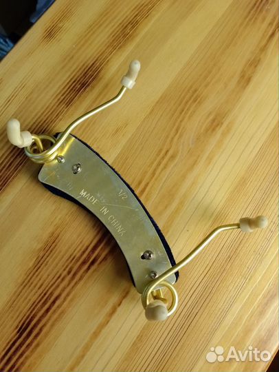 Мостик для скрипки FiddlermanSR-01S 1/2 синий