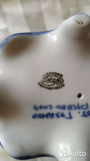 Конфетница гжель авторская