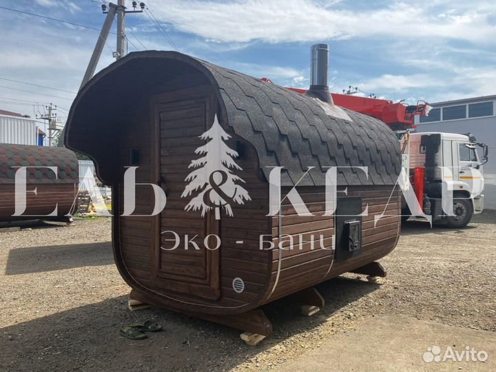 Бани - бочки от производителя под ключ