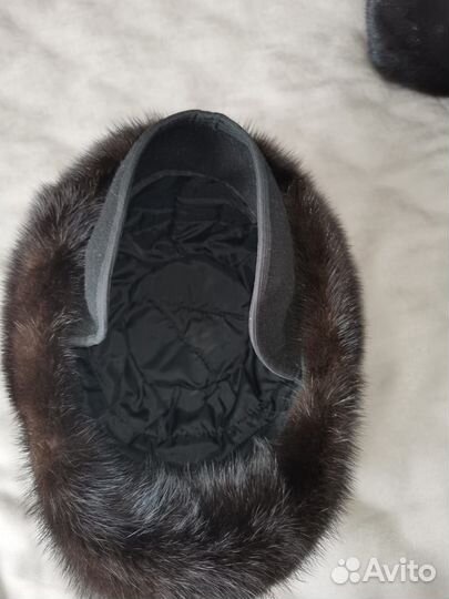 Меховая мужская кепка