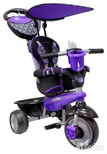 Трехколесный велосипед трансформер smart trike