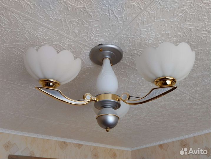 Люстры потолочные бу