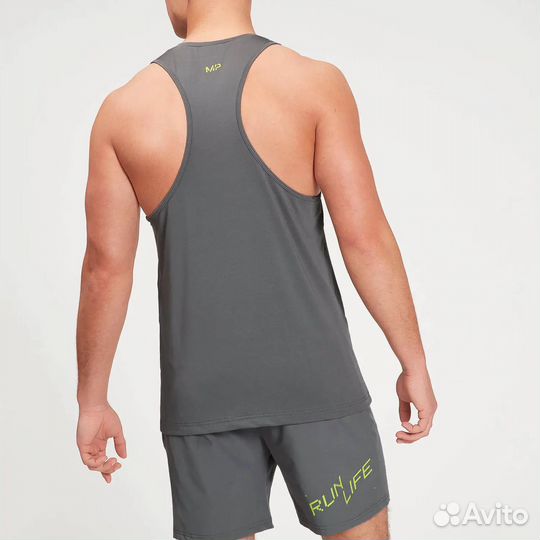 Майка Myprotein Graphic Running - Carbon