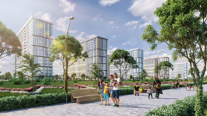 3-к. квартира, 106,7 м², 1/18 эт.