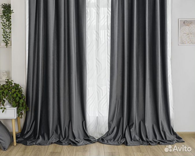 Шторы бархат Беллиссимо мистик новые пошив