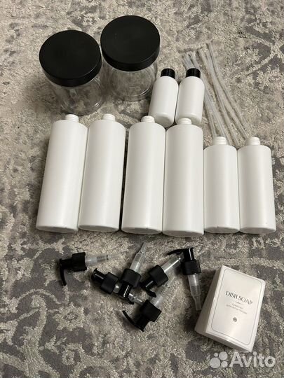 Набор дозаторов баночек для дома и кухни