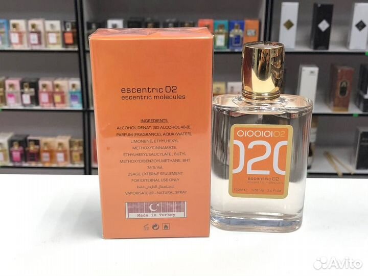 Унисекс Molecules Escentric 02 Молекула 100мл