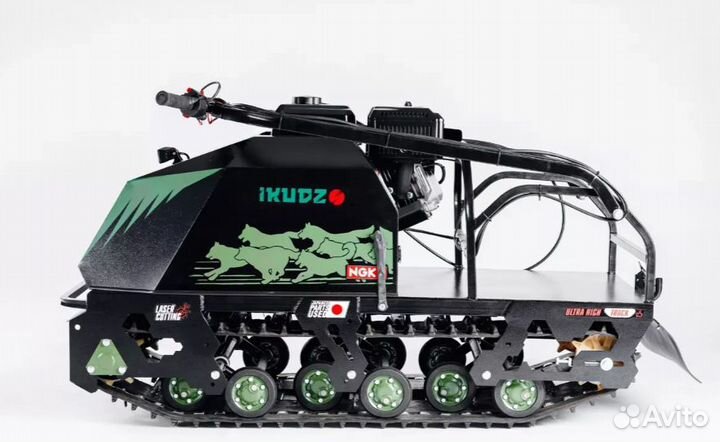 Мотобуксировщик ikudzo-briggs & stratton terrain 1