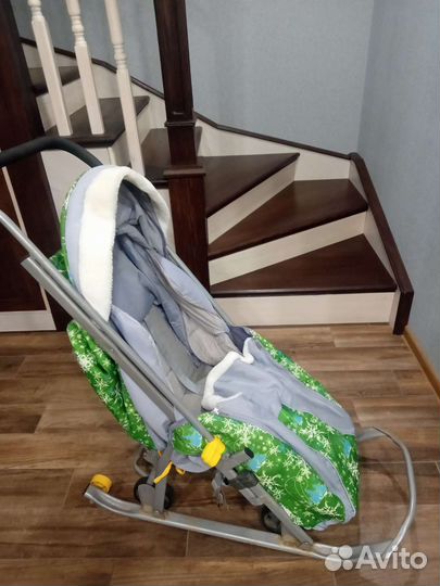 Коляска санки