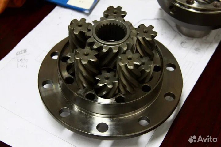 Блокировка torsen lsd toyota 8