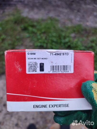 Вкладыши шатунные Мерседес Актрос