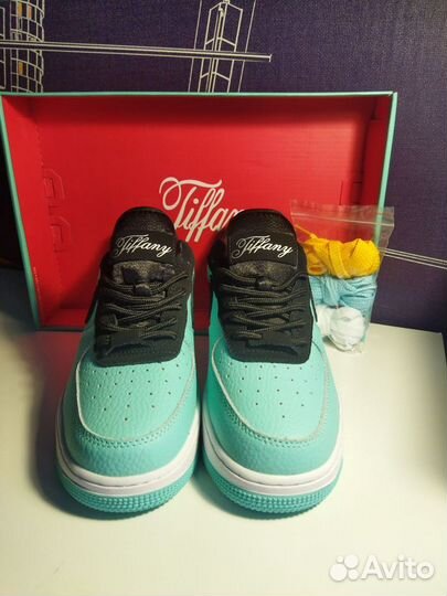 Кроссовки nike air force 1&tiffany