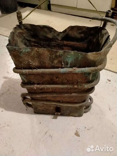 Теплообменник для газовой колонки,медный,горелка