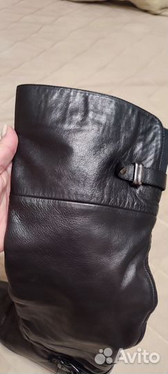 Зимние женские сапоги 38 натуральная кожа