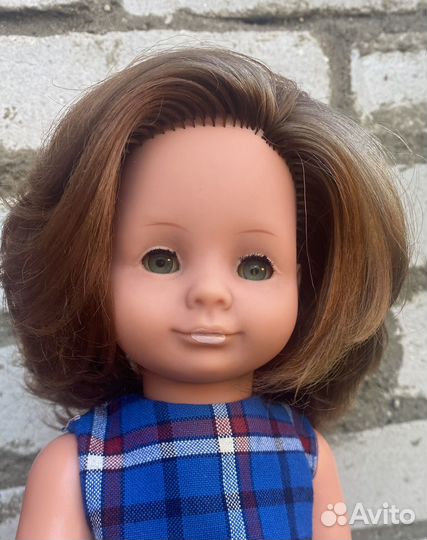 Кукла немецкая ГДР ранняя пищик работает