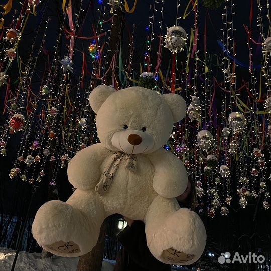 Большой плюшевый медведь новый