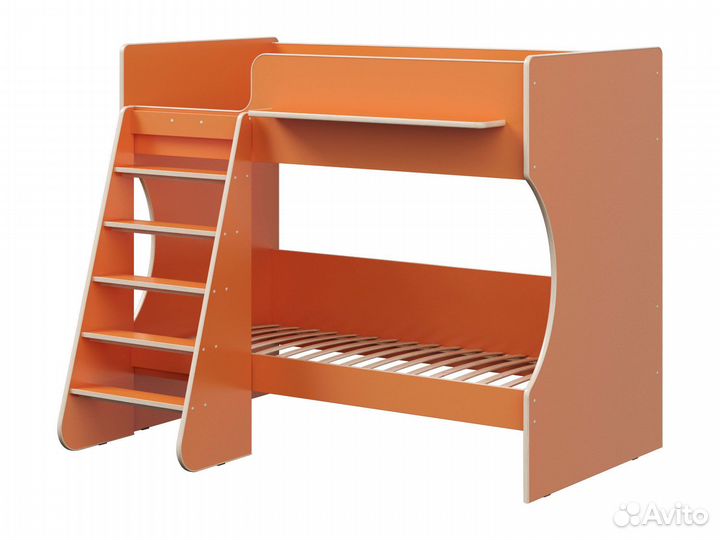 Кровать двухъярусная Герда оранжевый