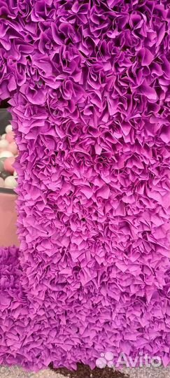 Цифра 1(один) на годик девочке розовая