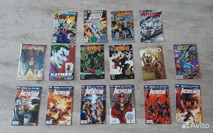 Комиксы Marvel, DC и не только