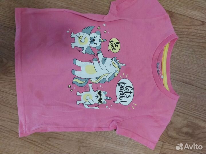 Вещи пакетом для девочки 110 116