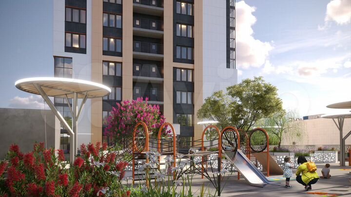 2-к. квартира, 73,5 м², 12/21 эт.