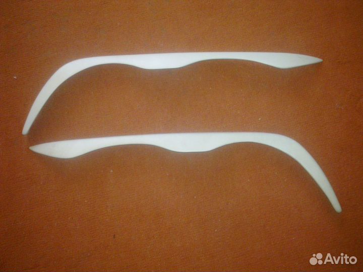 Ресницы (реснички) на фары BMW 3 E-46 Hamann