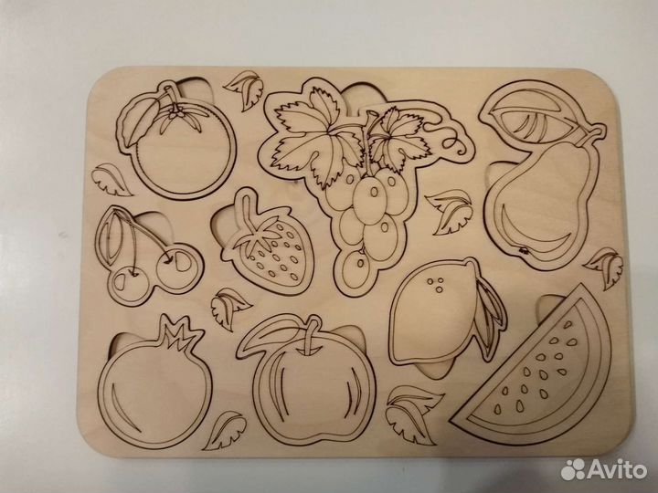 Деревянный сортер, пазл