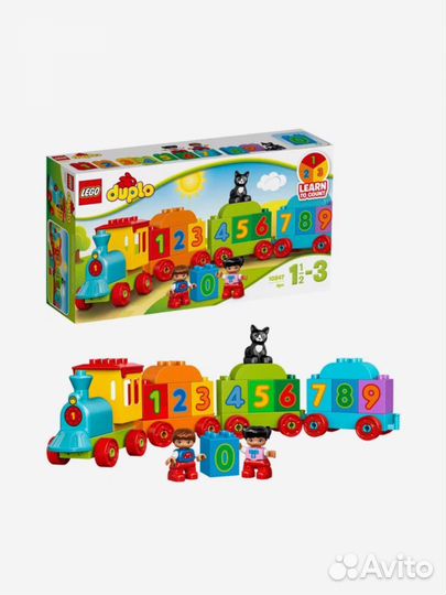 Lego duplo поезд 10847