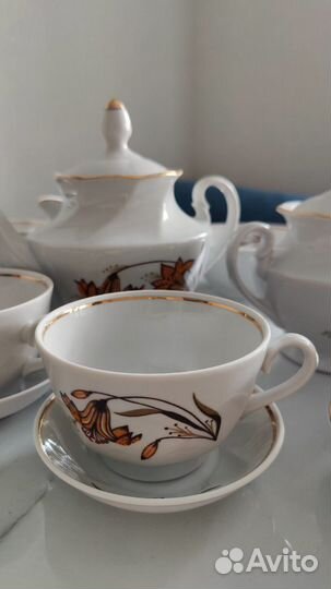 Чайный сервиз СССР на 6 персон
