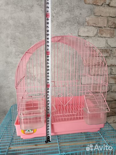 Клетка для крупного попугая и маленького попугая