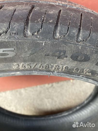 Pirelli Cinturato P7 245/40 R19 и 275/35 R19