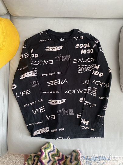 Одежда для мальчика,Брюки карго, водолазка 134