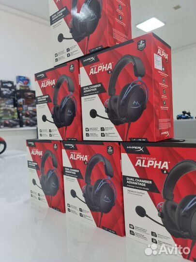 HyperX Cloud Alpha S HX-hscas-BL