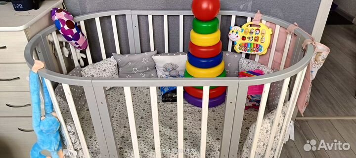 Детская кроватка трансформер