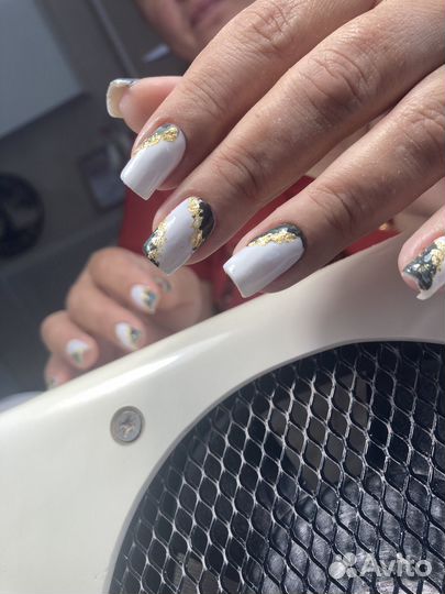 Маникюр покрытие гель лаком