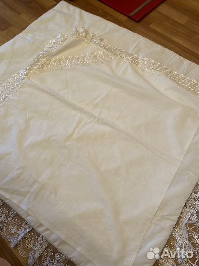 Одеяло на выписку с уголком