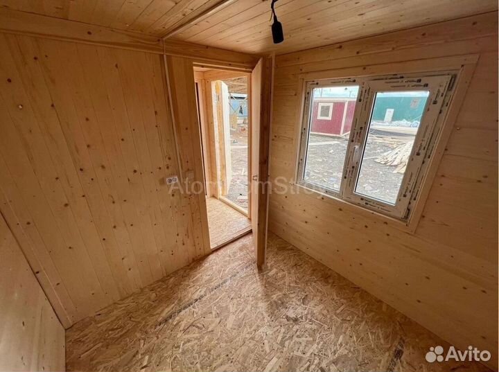 Бытовка вагончик из дерева