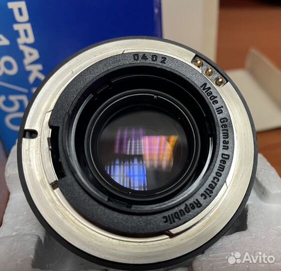 Pentacon Prakticar MC 1.8/50 объектив