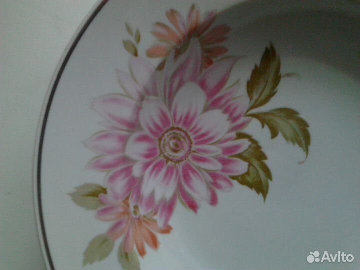 Тарелки столового сервиза фарфор Дулёво новые