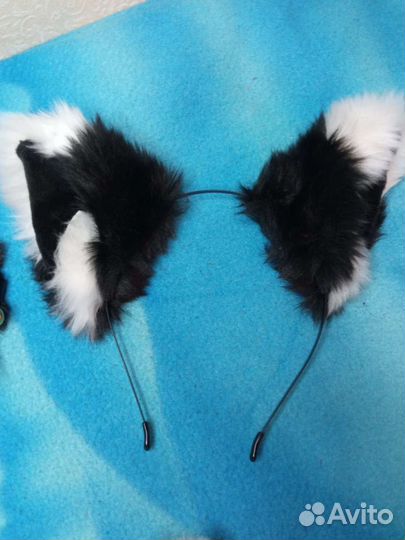 Кошачьи ушки ободок