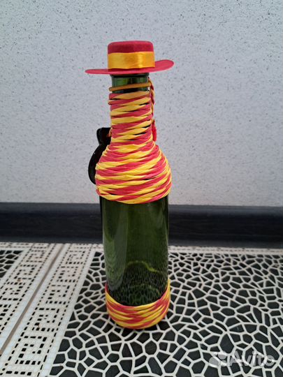 Коллекционная бутылка Сангрия/Sangria,375мл,пустая