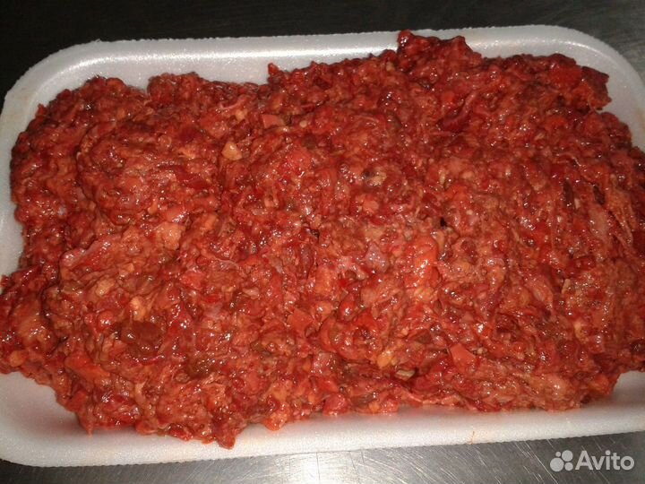 Фарш говяжий для животных домашних питомцев