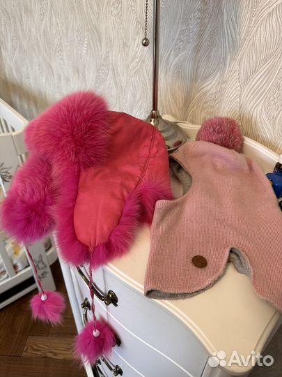 Шапка ушанка и шлем Nels