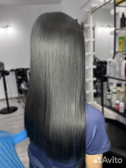 Модель на кератин, ботокс, нанопластику