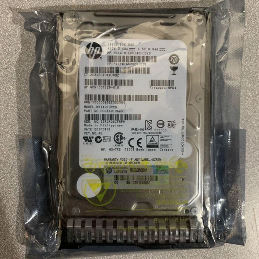 [512547-B21] Жесткий Диск Hp 146gb 15k Sas 6g 2.5 512547-B21
