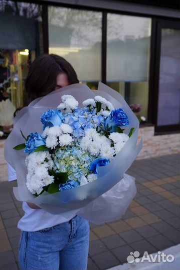 Розы, цветы, хризантемы, гипсофила, доставка