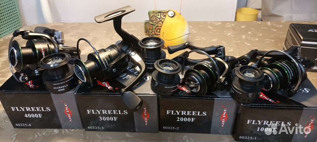 Катушка Mifine Flyreels 1000, 2000, 3000, 4000