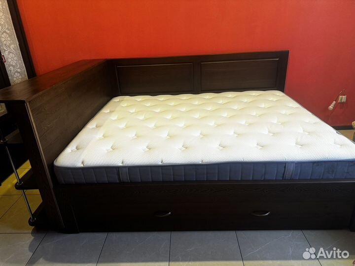 Кровать деревянная (лиственница) 160200