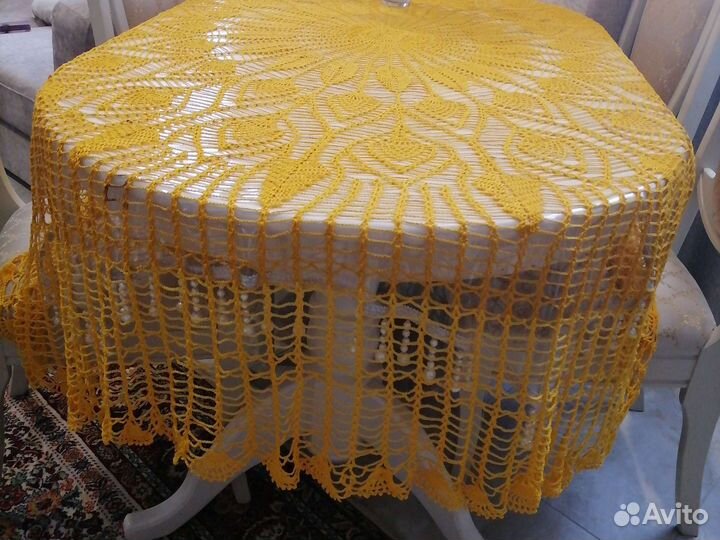 Скатерть овальная